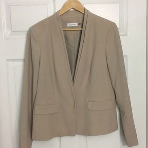 Calvin Klein Tan Blazer